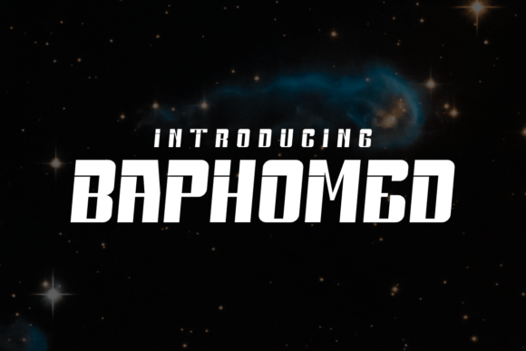 Baphomed Font: Bold Display Type for Campaigns