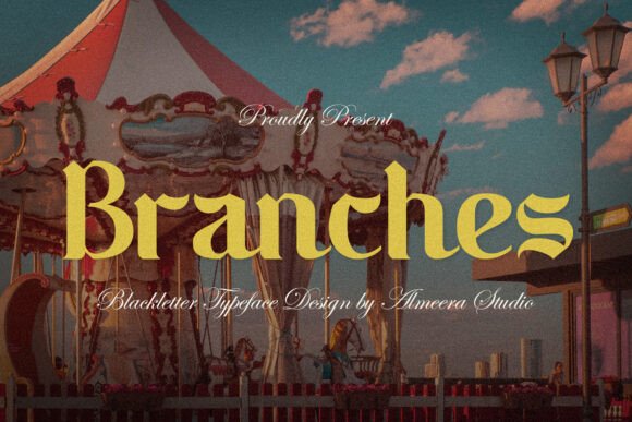 Branches Font: Elevating Handmade Labels & Packaging