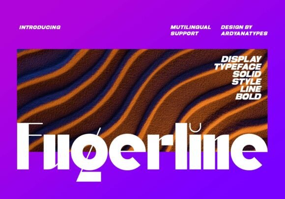 Fugerline: A Designer’s Take on This Display Font