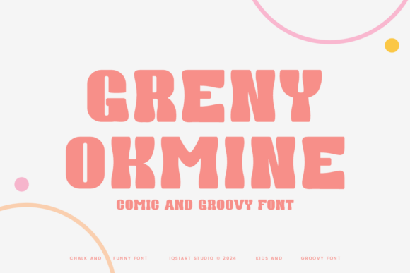 Greny Okmine Font: Playful Editorial Typography