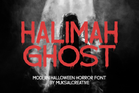 Halimah Ghost Font: Elevating Spooky Brand Visuals