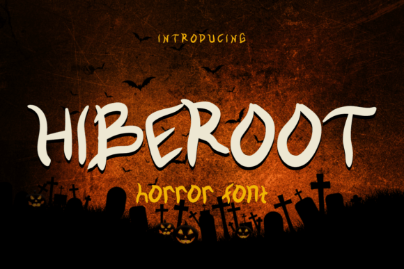 Hiberoot Font: Elevate Horror Marketing Visuals