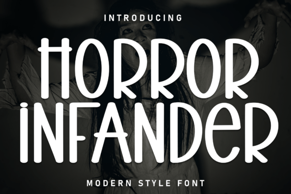 Horror Infander Font Review: A Bold Display Typeface for Spooky Branding
