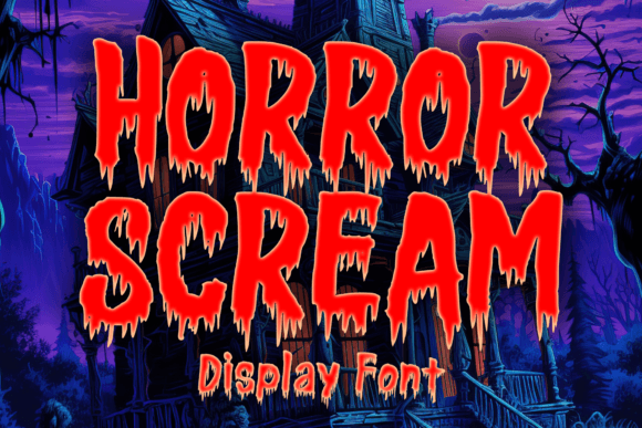 Horror Scream Font: Elevating Halloween Campaign Visuals