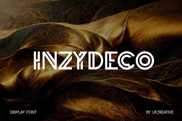 Inzydeco Font Review: Elevating Luxury Campaign Visuals