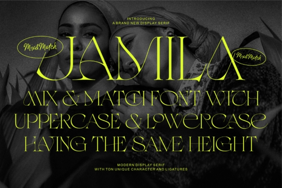 Jamila Font Review: A Stylish Serif for Campaign Visuals