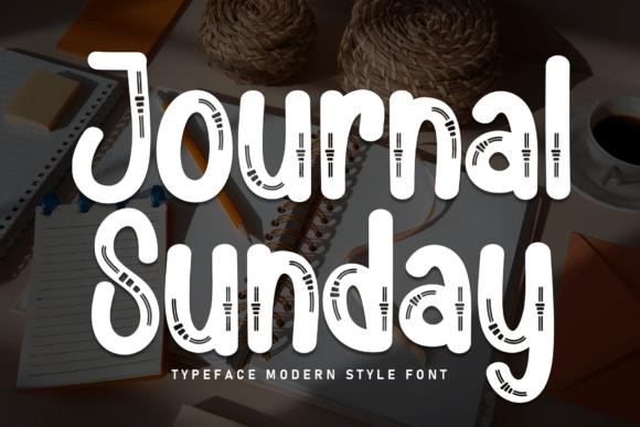 Journal Sunday Font: Adding Warmth to Small Business Branding