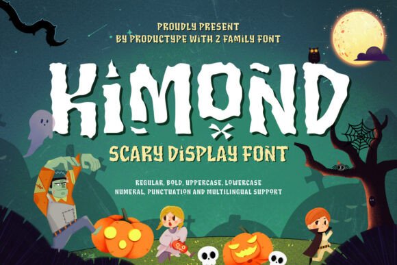 Kimond Font: Elevating Editorial Design with Haunting Vibes