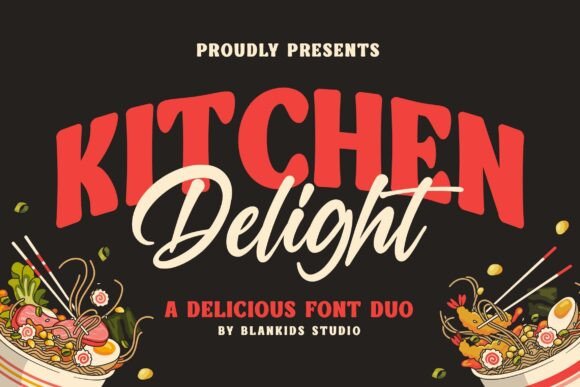 Kitchen Delight Font: Elevating Small Business Branding