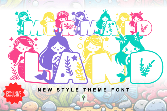 Mermaid Land Font: Adding Whimsy to Your Brand Identity