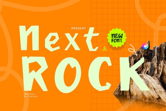 Next Rock Font: A Bold Display Typeface for Web Design