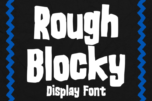 Rough Blocky Font: Elevating Editorial Design
