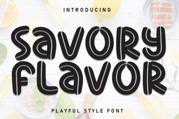 Savory Flavor Font: A Web Designer’s Layout Review