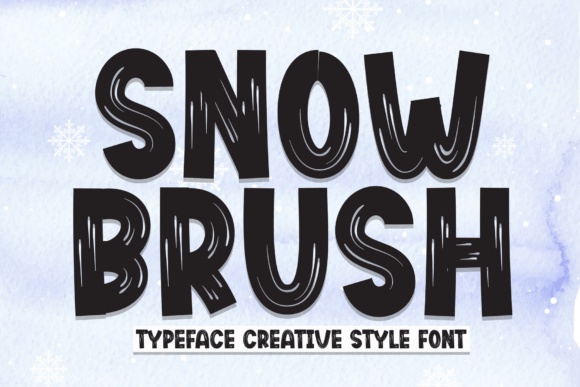 Snow Brush Font: Adding Playful Energy to Brand Identity