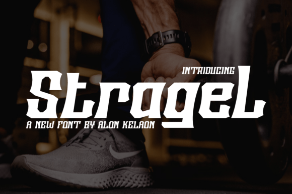 Stragel Font: Elevate Handmade Labels and Crafts