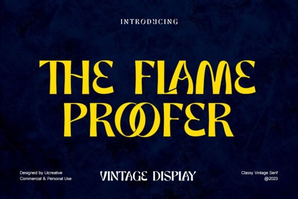 The Flame Proofer Font: A Web Designer’s Layout Review
