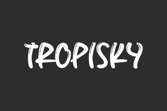 Tropisky: A Designer’s Take on This Display Font